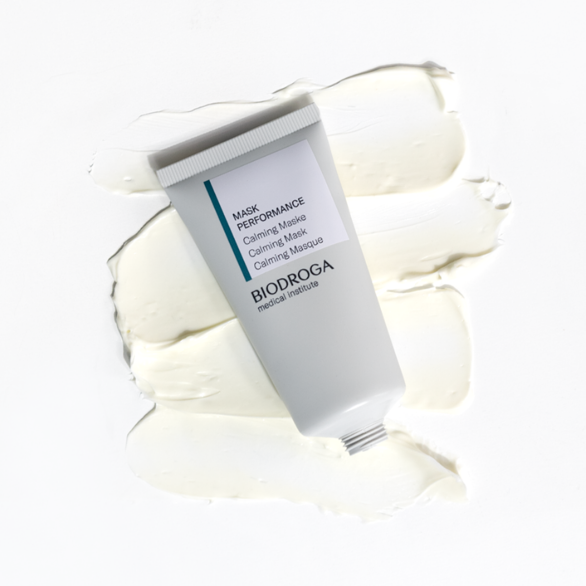 Grafisches Gestaltungselement BIODROGA Mask Performance Calming Mask