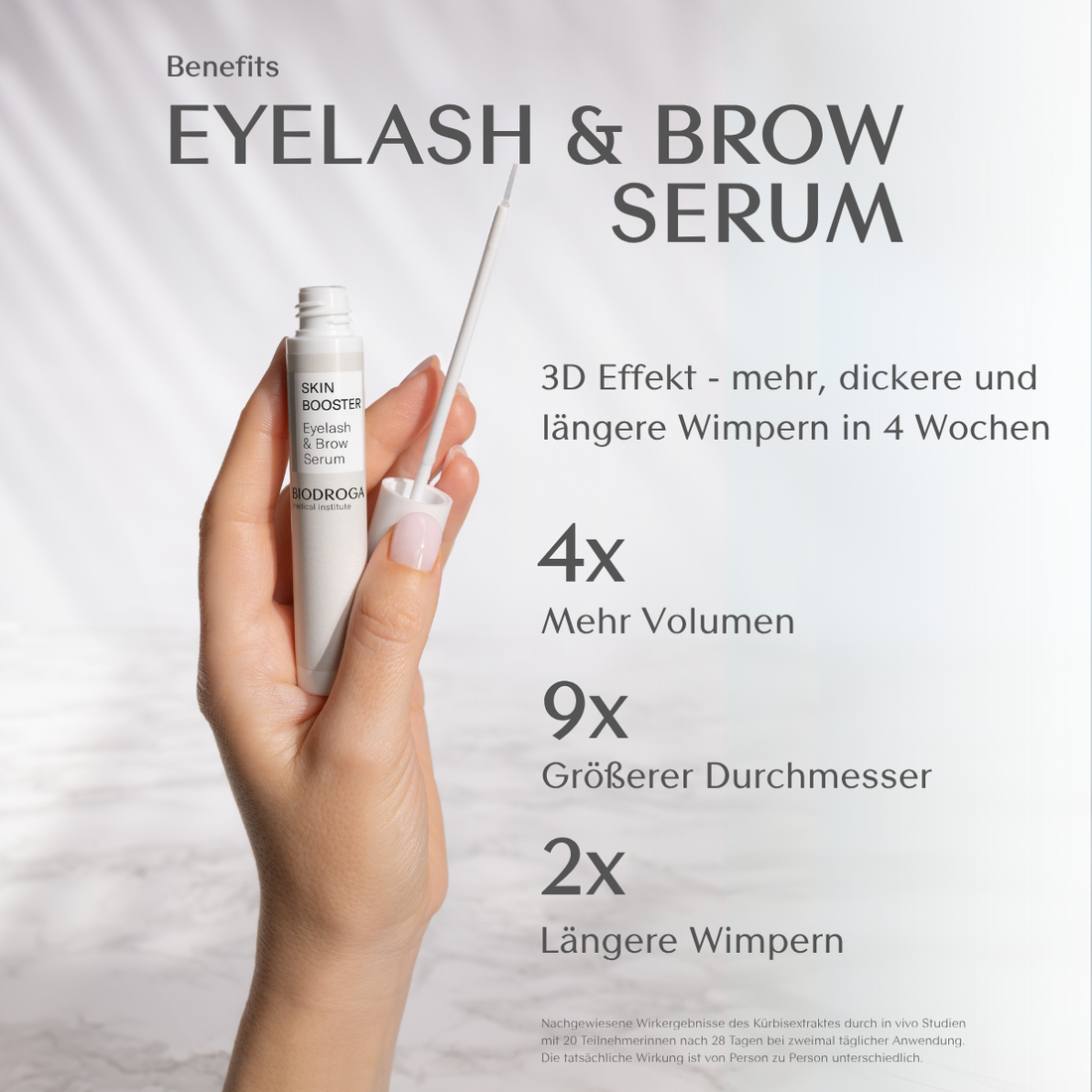 Wimpern &amp; Augenbrauen Serum