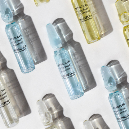 Grafisches Gestaltungselement BIODROGA Effect Care Hydra Boost Ampulle