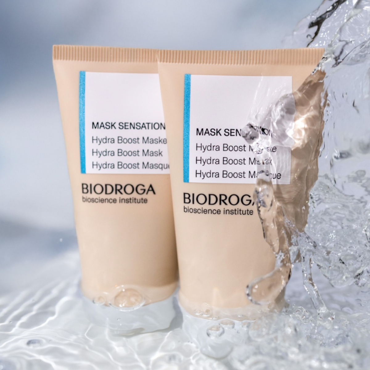 Grafisches Gestaltungselement BIODROGA Mask Sensation Hydra Boost Mask