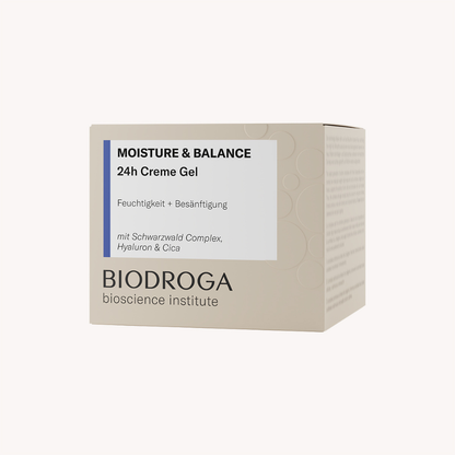 Produktdarstellung BIODROGA Bioscience Institute Moisture Balance 24h Creme Gel