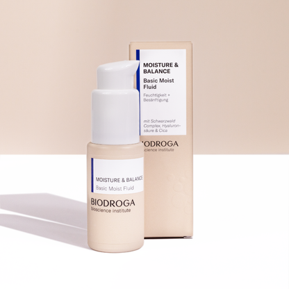Grafisches Gestaltungselement BIODROGA Moisture &amp; Balance Basic Moist Fluid