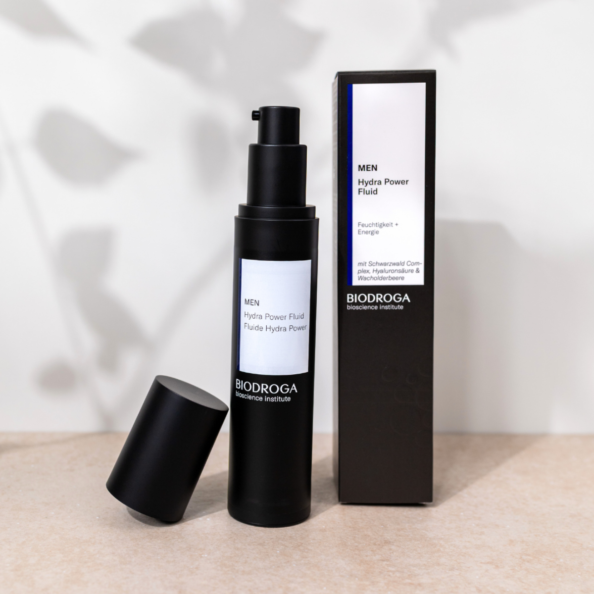 Grafisches Gestaltungselement BIODROGA Men Hydra Power Fluid