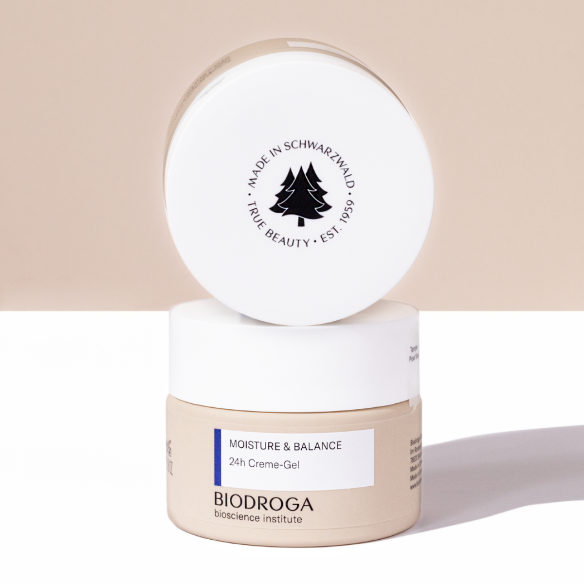 Grafisches Gestaltungselement BIODROGA Moisture &amp; Balance 24h Creme-Gel