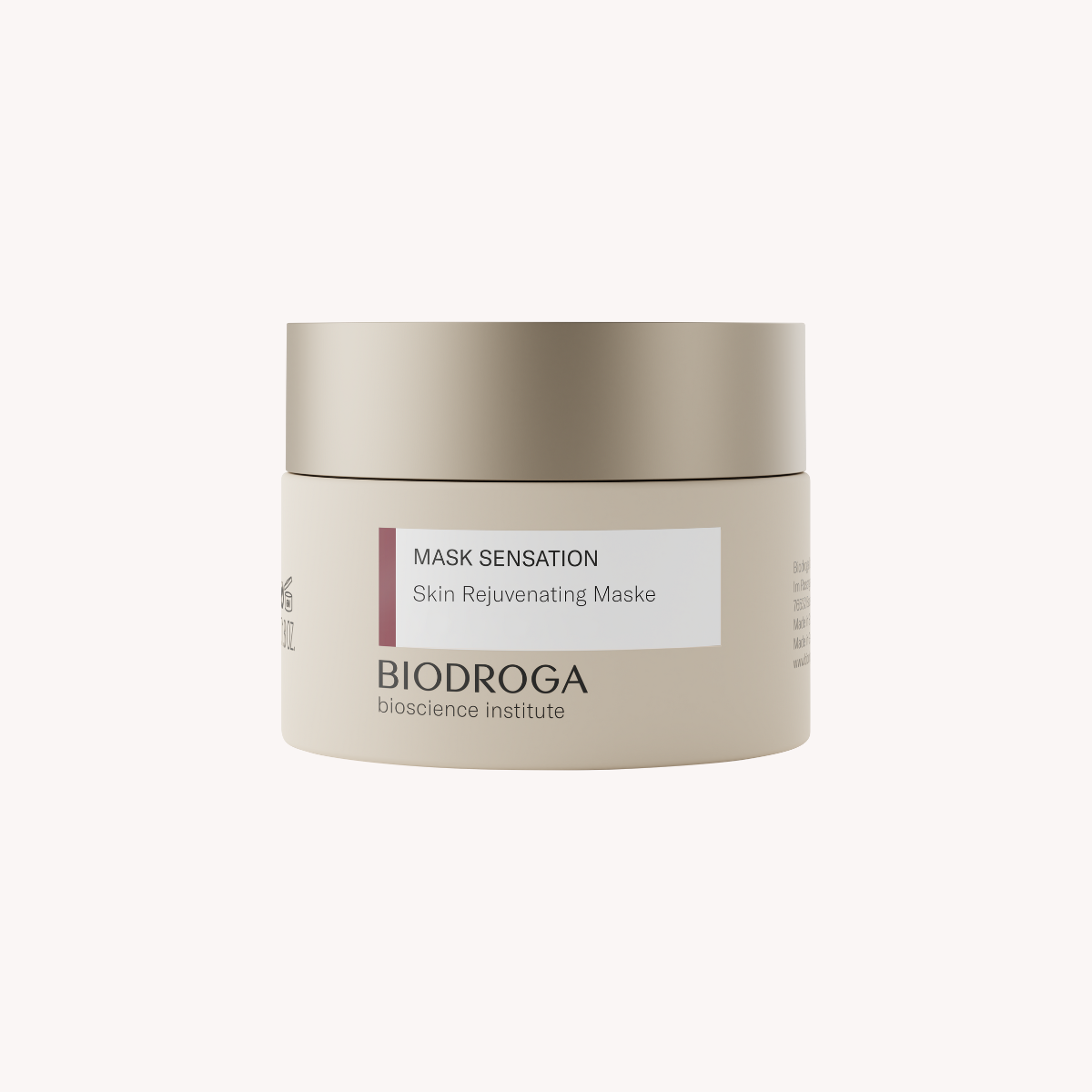 Produktdarstellung BIODROGA Bioscience Institute Skin Rejuvenating Maske