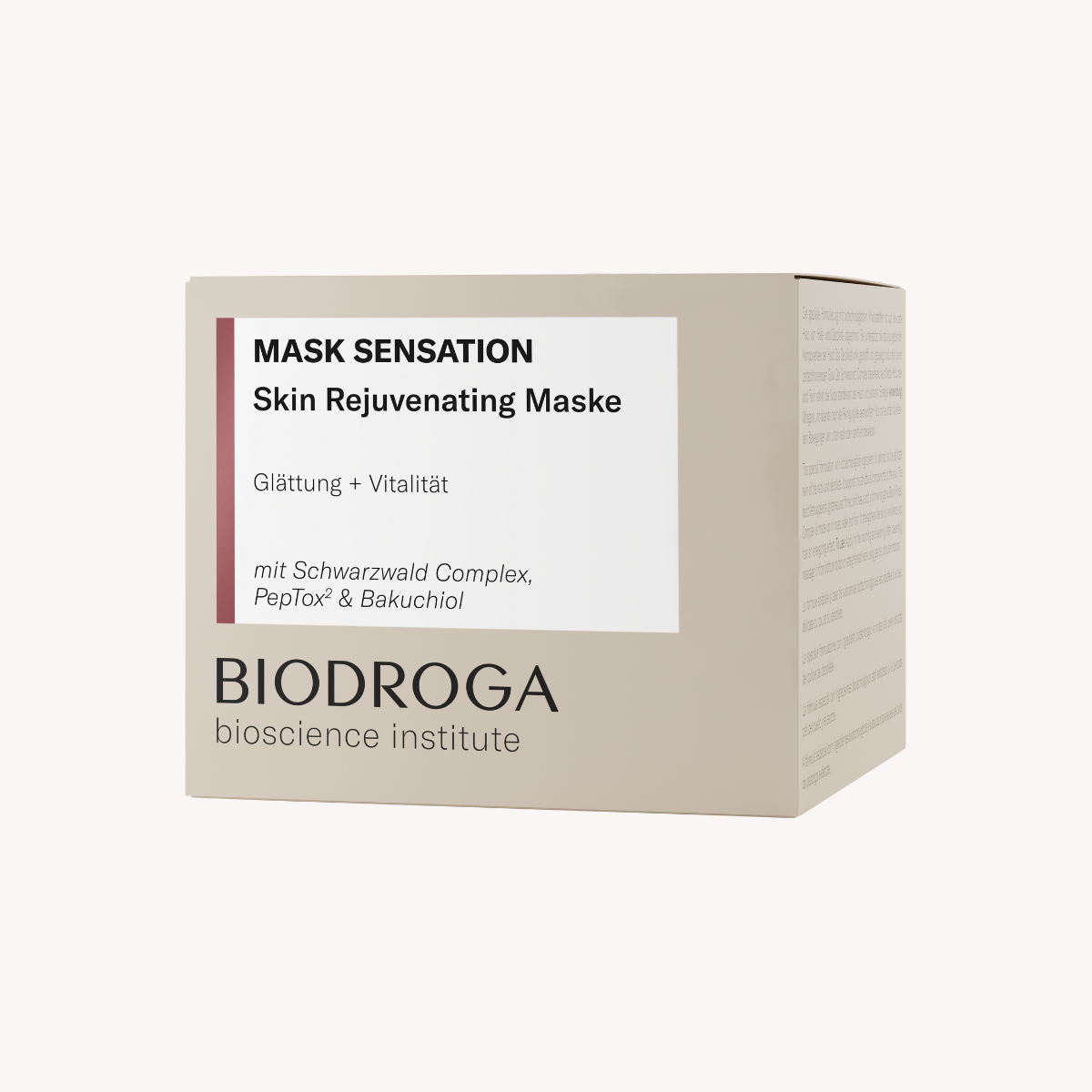 Produktdarstellung BIODROGA Bioscience Institute Skin Rejuvenating Maske