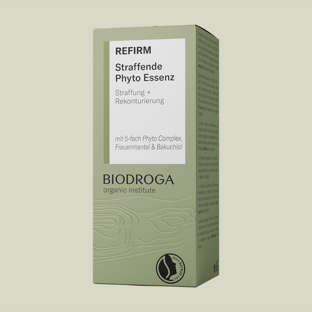 Produktdarstellung BIODROGA Organic Institute Refirm Straffende Phyto Essenz