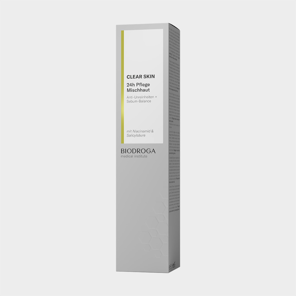 Produktdarstellung BIODROGA Medical Institute Clear Skin 24h Pflege Mischhaut