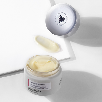 Grafisches Gestaltungselement BIODROGA Mask Performance Hydrating Anti Age Mask